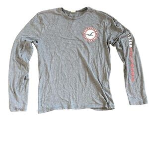 Men’s M Hollister Grey Long Sleeve